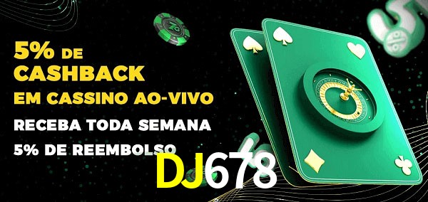 Promoções do cassino ao Vivo DJ678